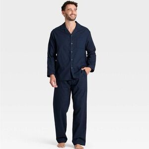 NWOT Men's Goodfellow & Co. Navy Blue Pajama Set Sz M
